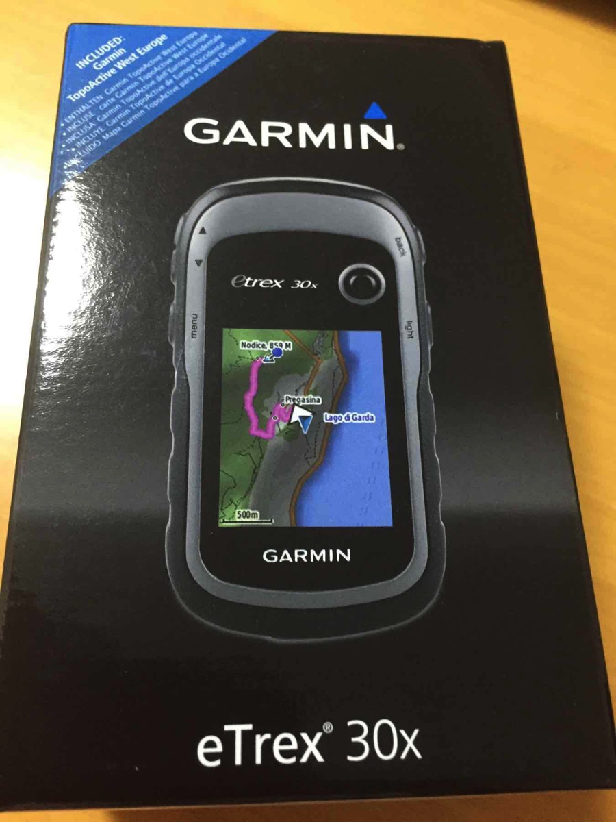 アウトドア 登山用品 Garmin GPS etrex30x 購入・日本語化・国土地理院地図インストール 